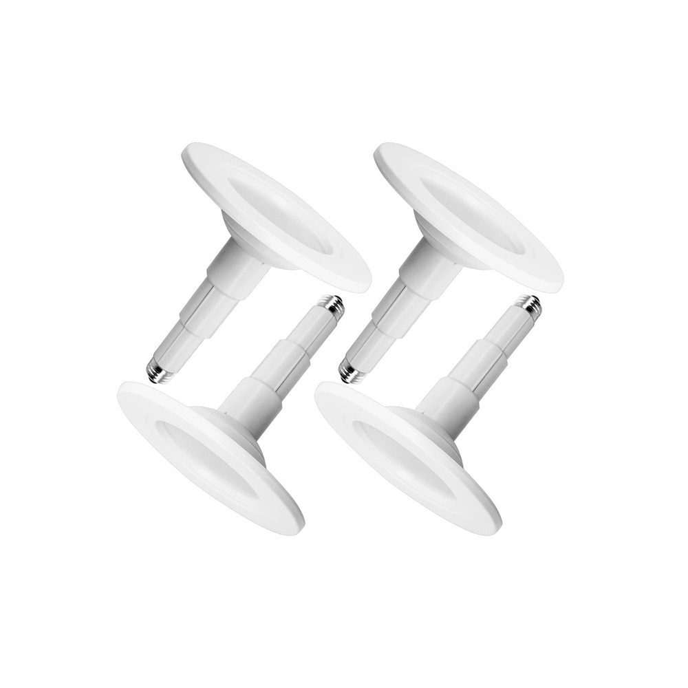Jolux 4-Pack 5/6 Inch LED Recessed Lighting Retrofit Adjustable Can Lights